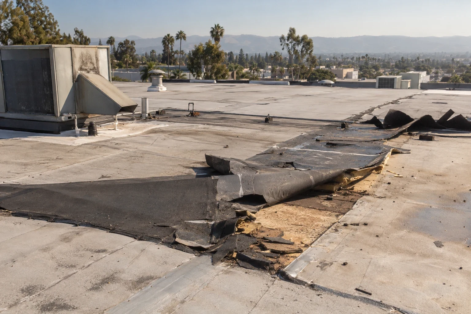 wind-related damage