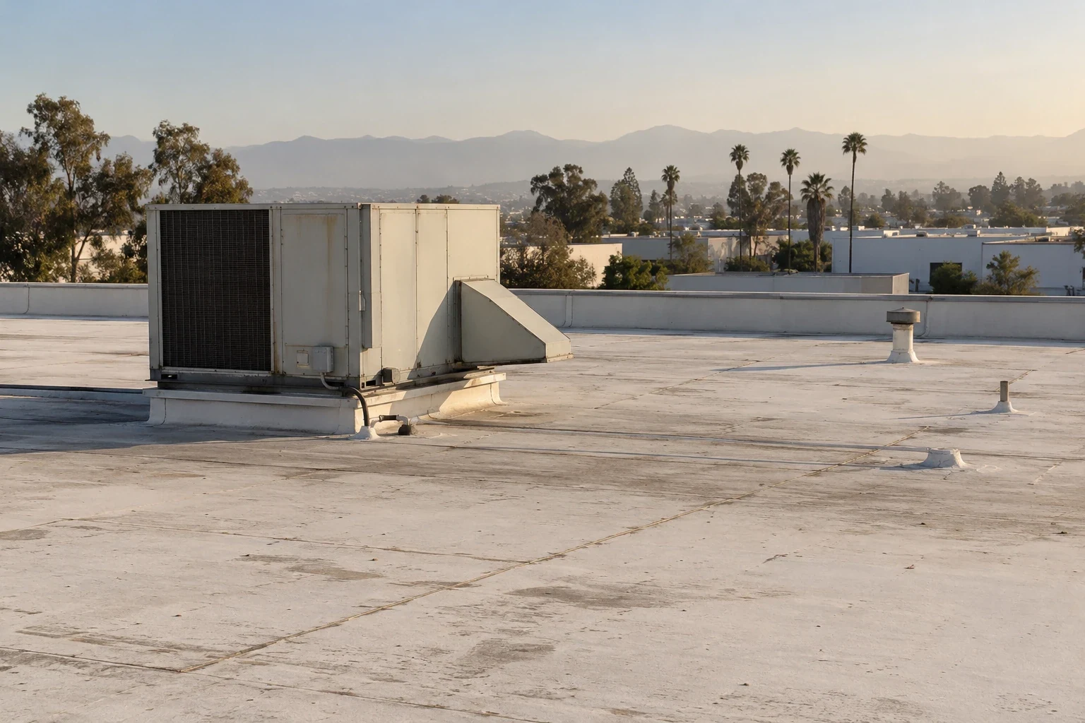 Distribution Roof Repairs Around Receiving Operations