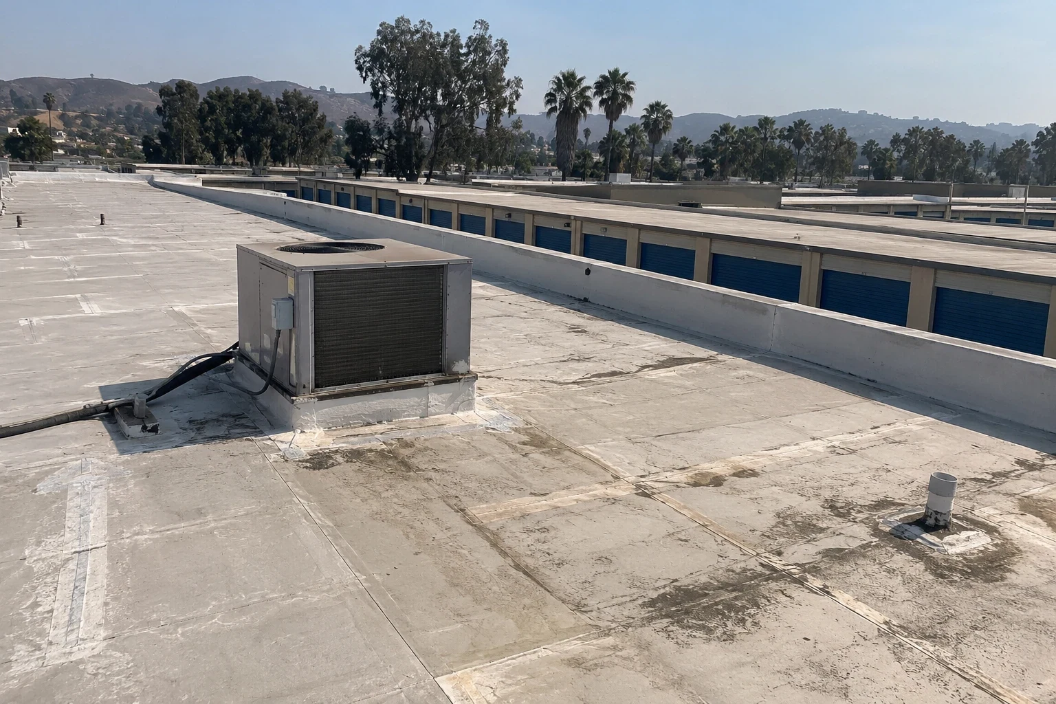 Cold Storage Roof Investigation Before Assembly Repair