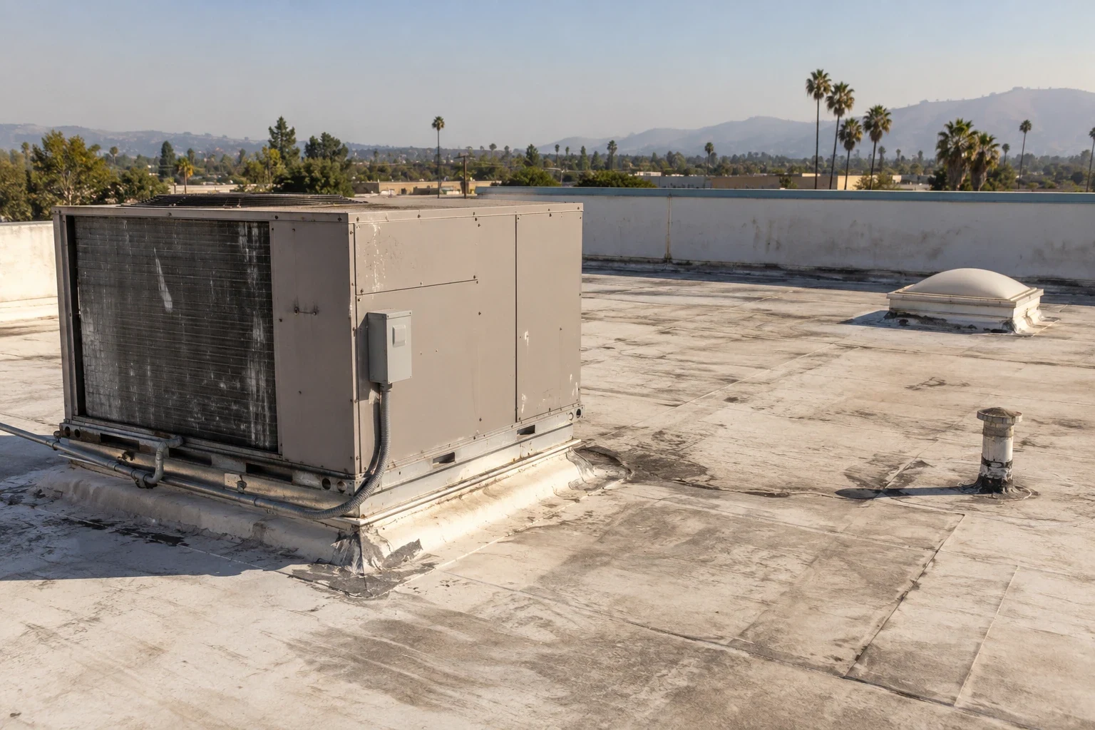 Commercial Roof Inspection in Clovis, CA