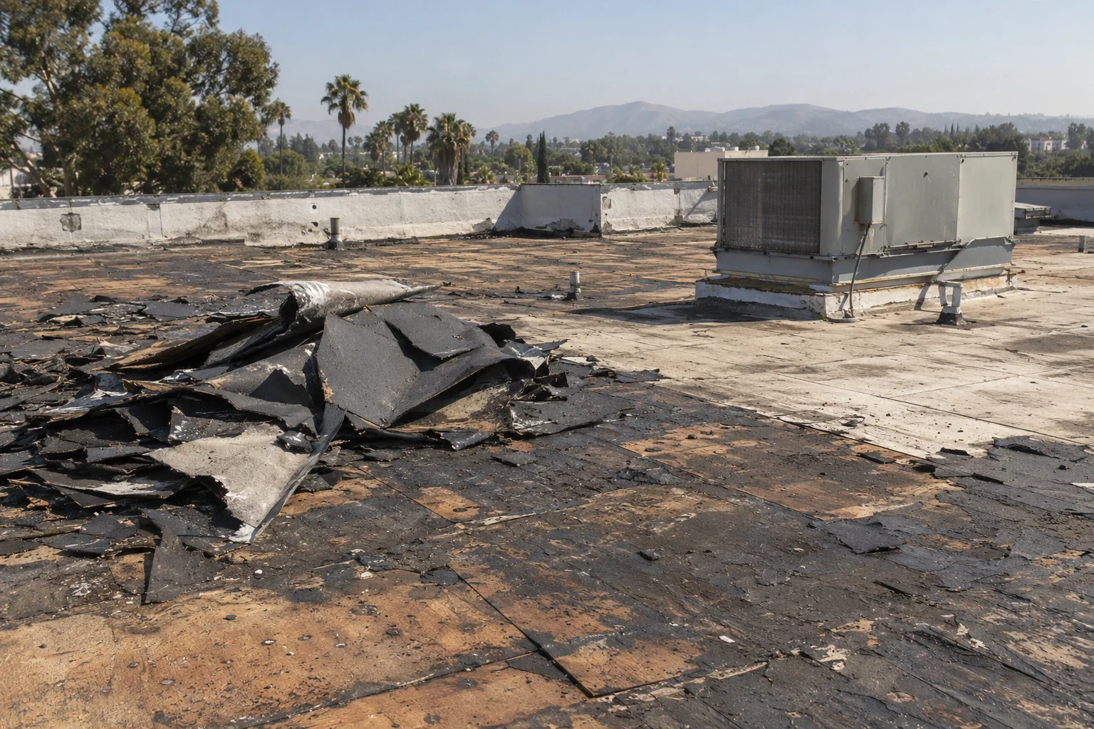 Commercial Roof Replacement in Clovis, CA