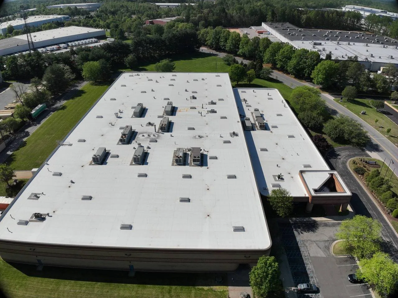 Drone Roof Inspection in Clovis, CA