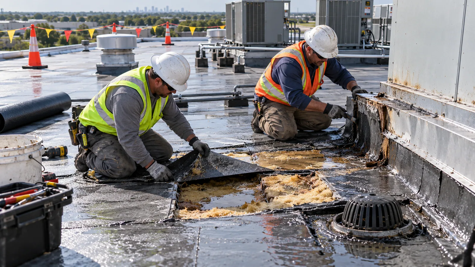 Commercial Roof Recover and Overlay in Clovis, CA